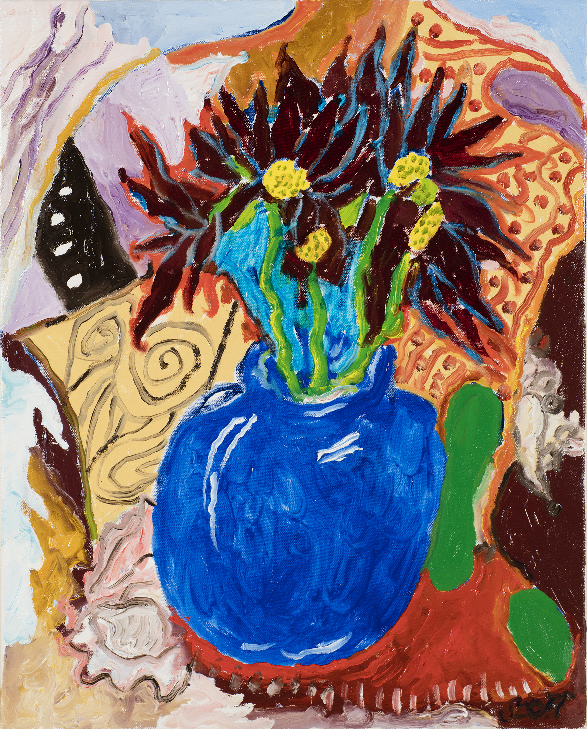 Bouquet for the Children - Sam Scott (oil painting)